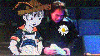 evers watches someone fight his car tax 