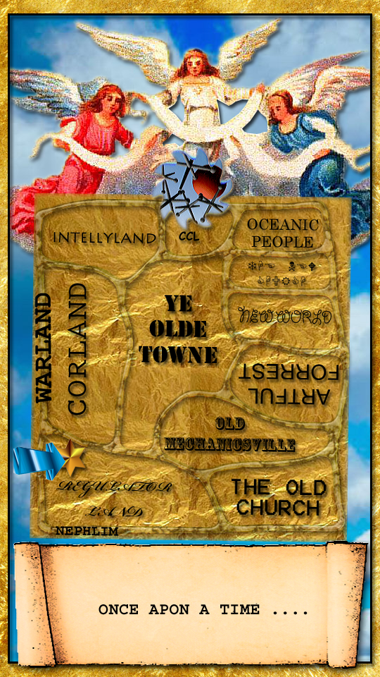 a map of the different lands in this story